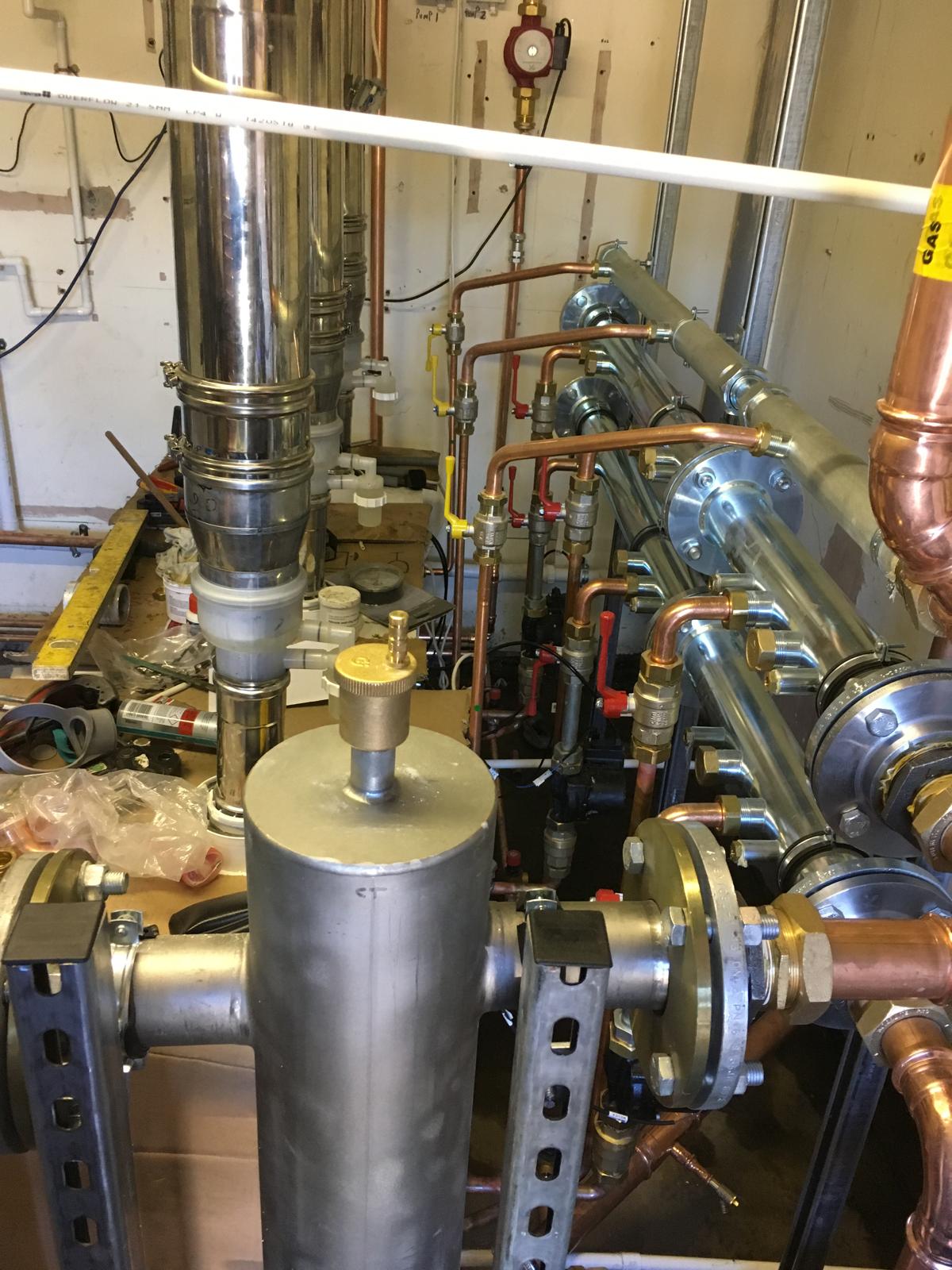 Copper piping installation Manchester