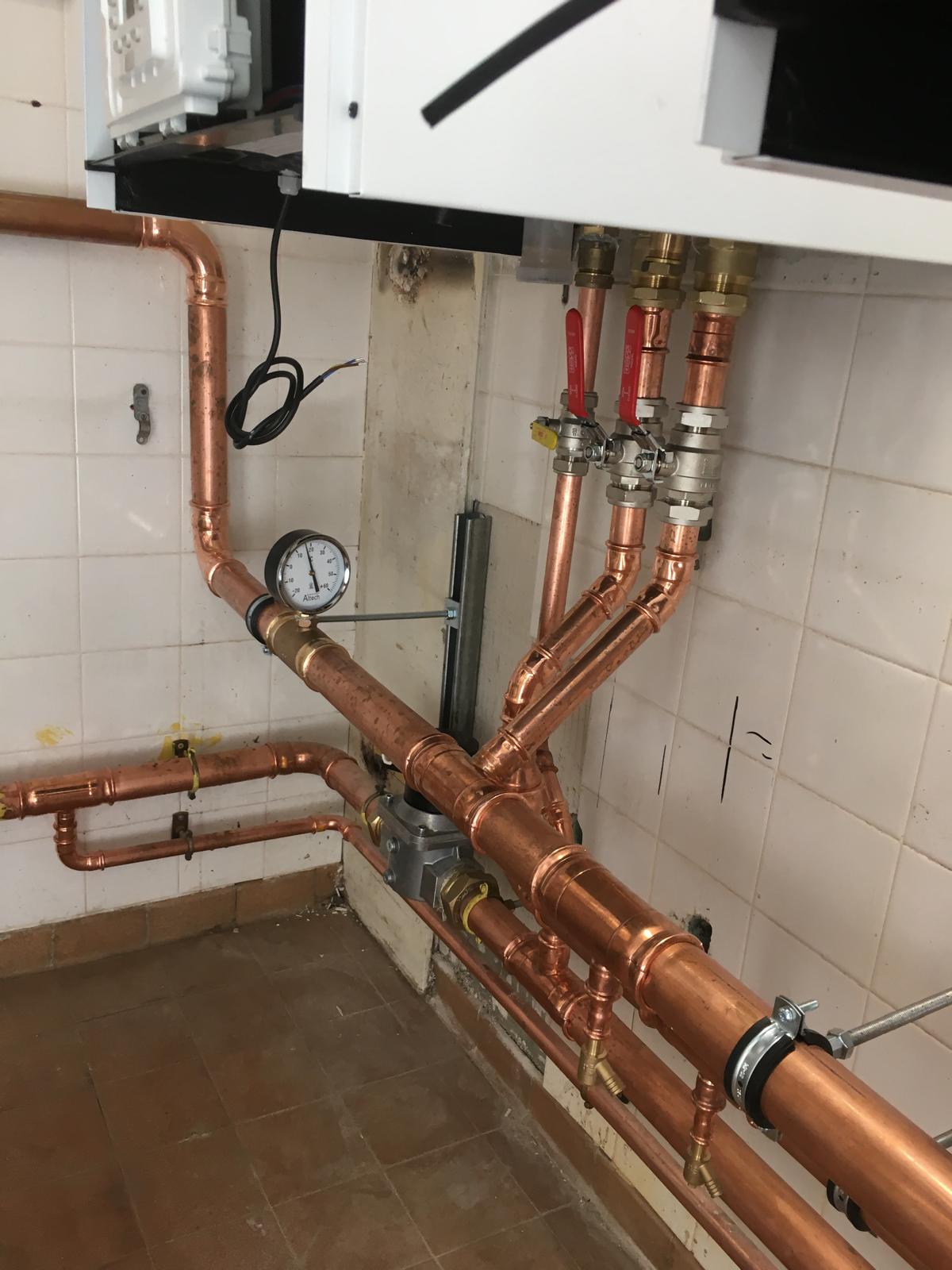 Heating system installation Eccles