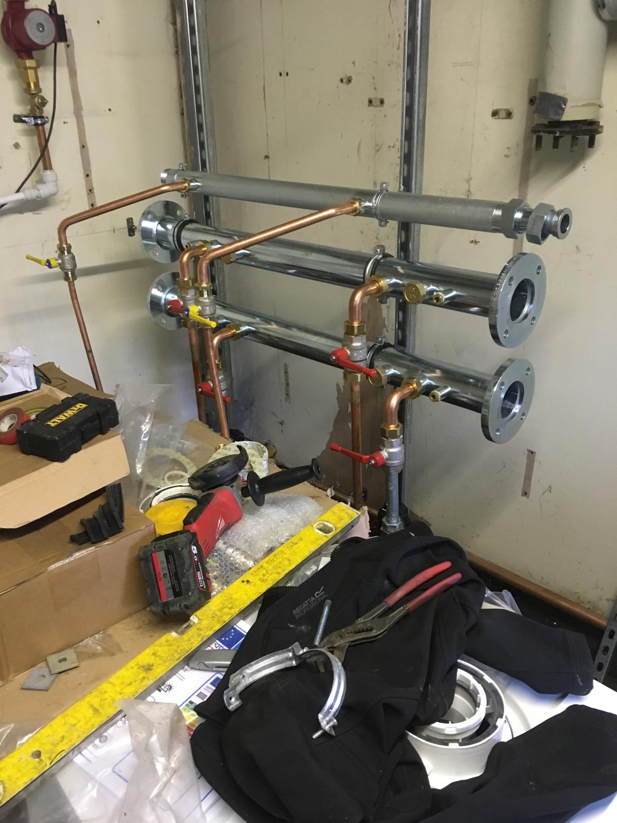 Pipework fitting services